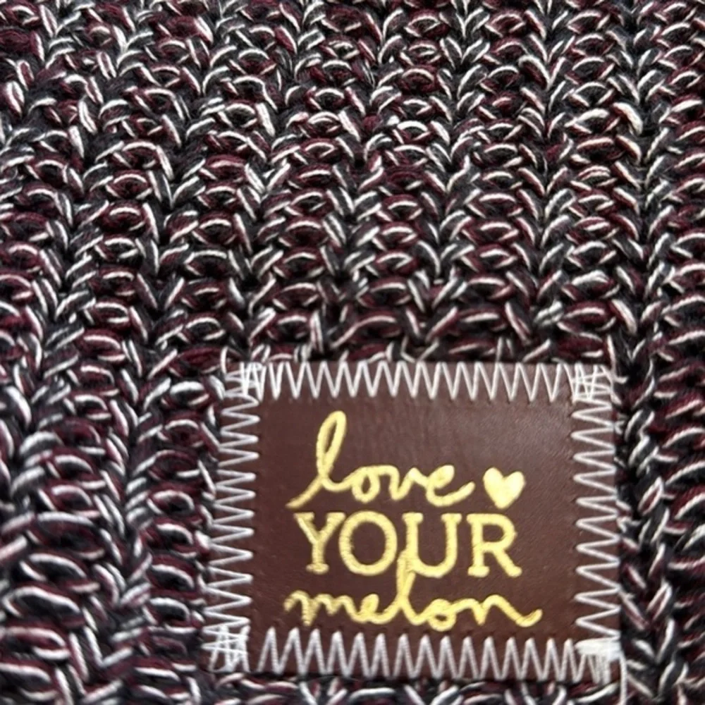 Love‎ Your Melon winter slouch knit beanie hat